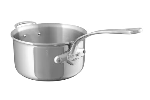 Mauviel Mauviel1830 M'Cook 5210 - Casseruola, Alluminio, Inox, 24 cm