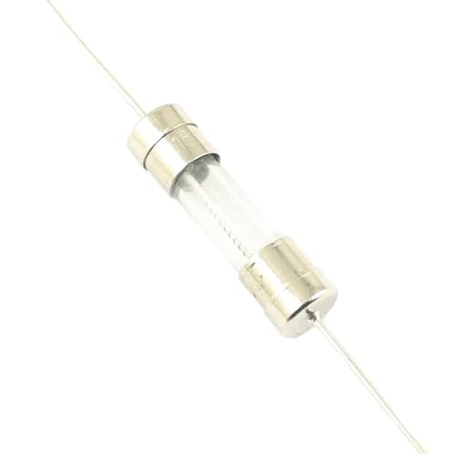 Fusible en verre fusion lente 5x20mm 1A tube de plomb axial pour circuit 250V