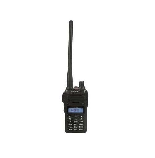 Yaesu FT-65E Walkie-Talkie Doble Banda VHF/UHF | 5W de Potencia, Construcción Militar MIL-STD-810, Estanco IP54, Batería 1950 mAh, Audio BTL de 1W