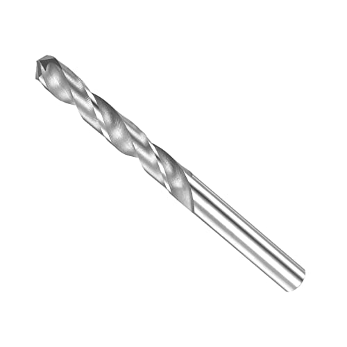 Image of CoCud Solid Carbide Drill Bits, 5mm Diameter, K35 Tungsten Carbide Straight Shank Twist Drill Bits - (Applications: for Stainless Steel Alloy), 1-Piece