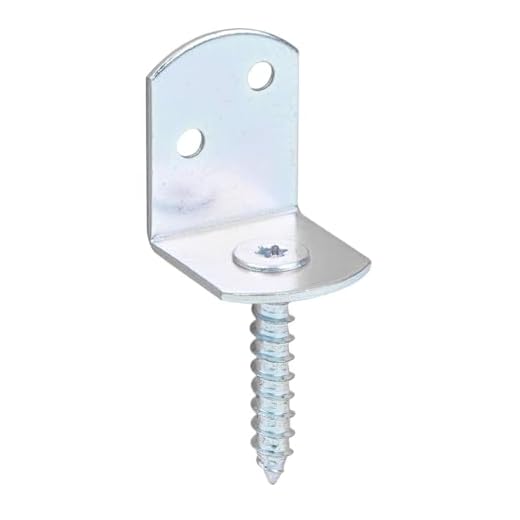 Alberts 212209 Flechtzaunhalter L-Form | in verschiedenen Ausführungen | galvanisch verzinkt, dickschichtpassiviert | Gesamthöhe 83 mm | 24er Set