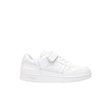 Lacoste Women's T-Clip Sneaker, White/White, 5