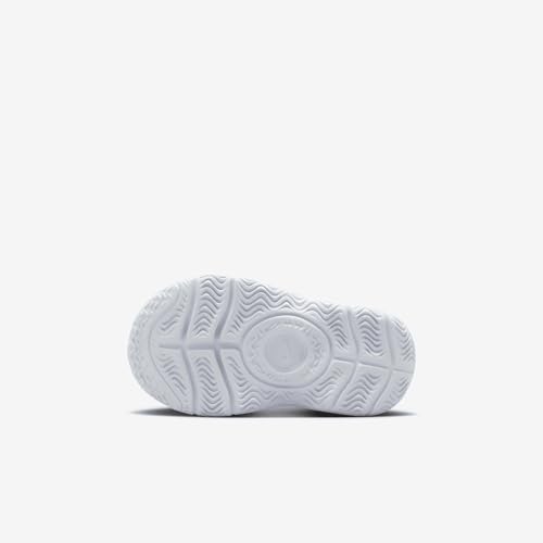 Nike Flex Runner 3 Baby/Toddler Shoes (FN1478-100, White/White/Pure Platinum) Size 32