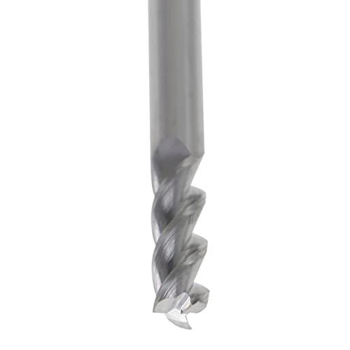 Image of findmall 5Pcs 3 /16 Inch Helix Carbide End Mill 3 Flute 9 /16 Inch Length of Cut Fit for Aluminum Cut Non-Ferrous Metal Upcut CNC Spiral Router Bit