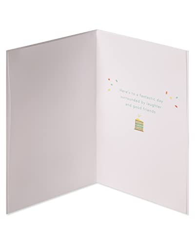 Image of Papyrus Birthday Card - Designed by Bella Pilar (Surrounded By Laughter and Good Friends)
