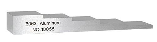 Bloque de calibración ultrasónico 5 pasos aluminio 6063 miniatura 1