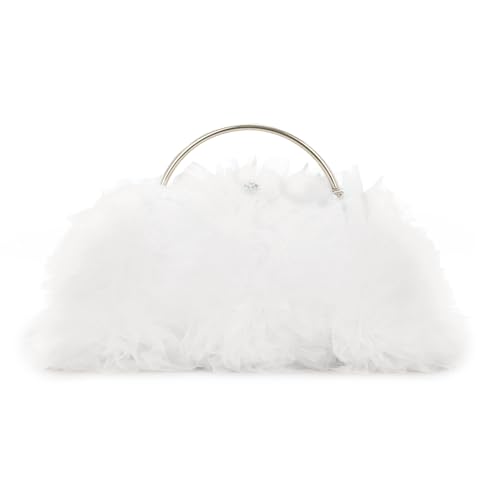 EVEOUT Clutch de Flores de Encaje para Mujer Elegante Carteras