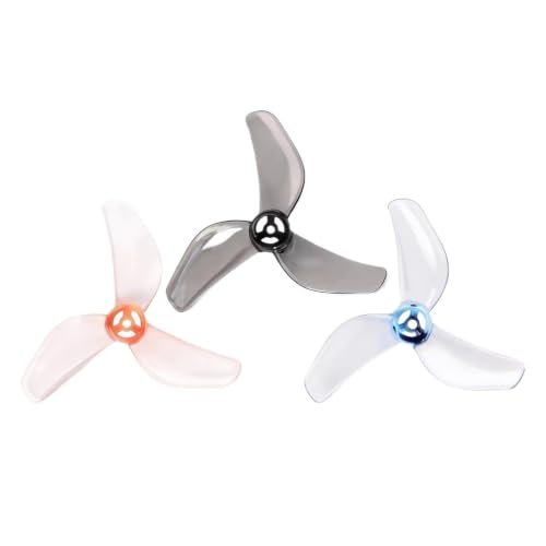 Hélices de drones Gemfan compatibles con motor 1207 de 31 mm y eje 1.0mm PC CW CCW azul 2