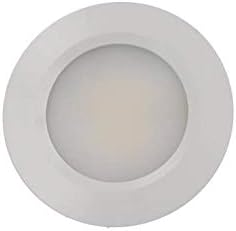 Front view of a single LEDLUX Mini Round Slim LED Downlight