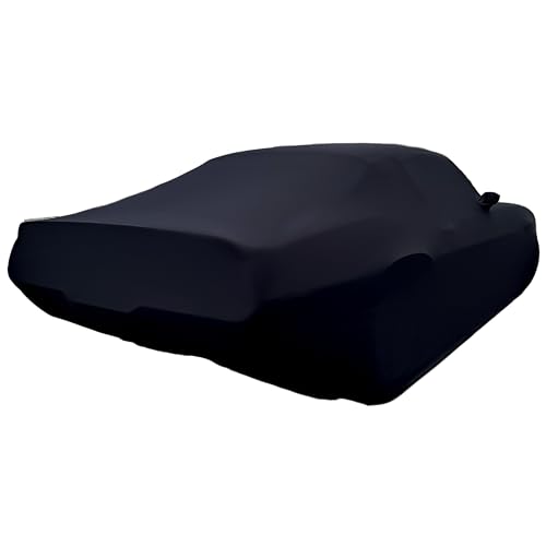 Image of SR1 USA 1967-1969 Firebird Car Cover - Custom Fit Indoor Protection Ultraguard Stretch Satin - The Ultimate High End Fit for Classic Pontiac Fire Bird (Black)
