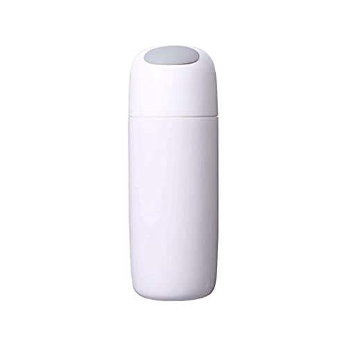 WGLL Botella de Agua Doble Pared vacío Aislado Termo Bebida Botella de Acero Inoxidable Viaje Blanco Ciclismo, Mochila…