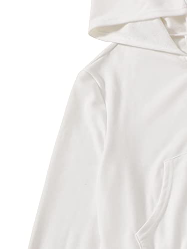 Floerns Girls Casual Long Sleeve Zip Up Hoodie Jacket with Pockets4