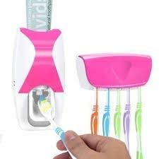 GLOWICK Smart Wall Mounted Automatic Toothpaste Dispenser Holder 4