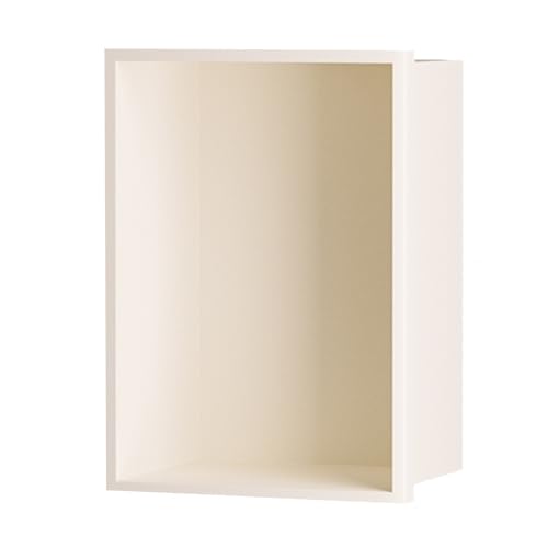 Bathroom Wall Niche Recessed Stainless Steel Shower Caddy Waterproof Bathroom Shelves for Shampoo Toiletries 32x32x12 5CM Storage Solution