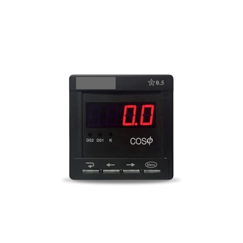Compteur de facteur de puissance Cos 220V numérique pour réseau monophasé 5A
