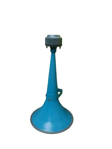 Image of WON wired Loudspeaker Pa System With 60 Watt Driver Unit Heavy Metal Body Blue Colour Size 12 Inch