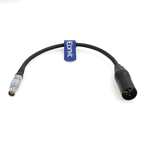 Câble XLR 4 broches mâle vers 1B femelle pour rig RED Scarlet