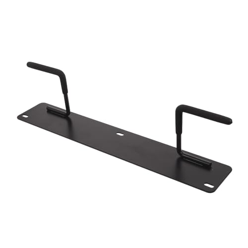 Support mural de golf en acier carbone noir Mikinona pour garage
