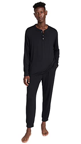 Image of Eberjey Henry Men's Jersey Modal PJ Set