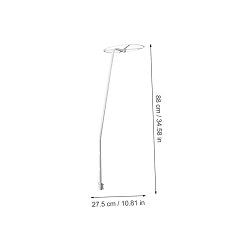 Generic 1 Conjunto suporte de mosquiteiro dossel de berço de rede anti pernilongos suporte para cama