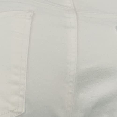 Gloria Vanderbilt Women's Pants Size 14 Straight Leg Capri W/Pockets White4