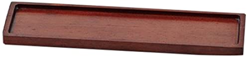 Set of 5 Wooden Spice Tray, Small, Brown, Approx. 9.4 x 2.8 x 0.5 inches (24 x 7 x 1.2 cm), Wooden Tabletop Accessories, Restaurant, Inn, Japanese Tableware, Restaurant, Commercial Use,