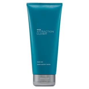 Attraction Closer for him Hair & Body Wash