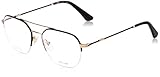 Lunettes de vue Police - Modèle VPLD02 - Couleur ROSE GOLD WITH SEMI MATT BLACK PARTS pour homme - Taille 52