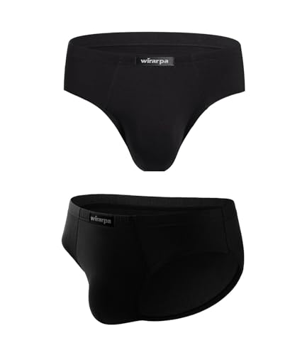 wirarpa Men's Briefs Microfibre Men's Briefs Stretch Underwear Size S-XXXL