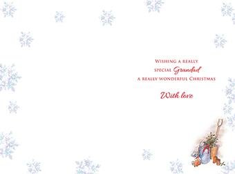 Tradizionale nonno biglietto di Natale For a Dear...