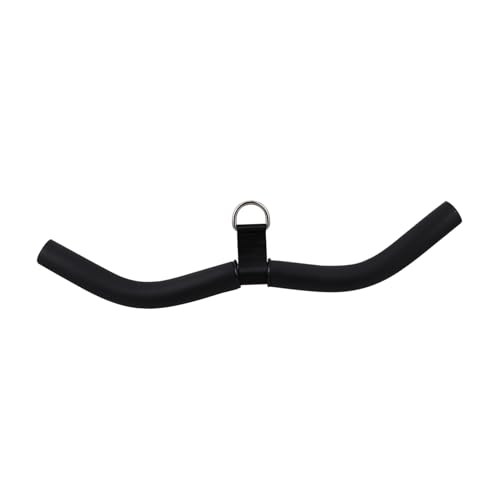 Barre de traction biceps et triceps HEMOTON en acier renforcé pour musculation