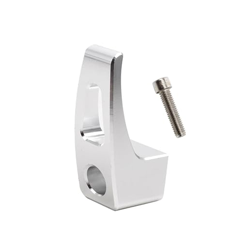 Gancho delantero para patinete Ninebot MaxG30 y Xiaomi M365 Pro en color plateado