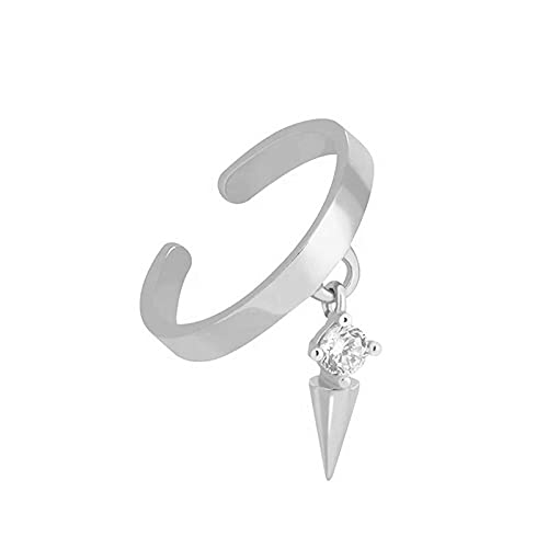 WBDWWTD Ohrclips aus Sterlingsilber mit Nieten für Damen, Keine Piercing-Ohrringe, Schmuck, Pendientes