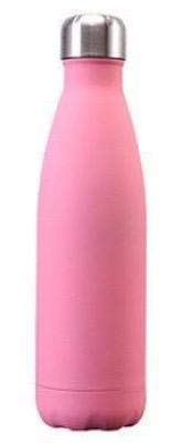 Boolavard Water Bottle Vacuum Insulated Stainless Steel Water Bottle BPA Free Metal Sports Bottle Double Wall Insulated Cold and Warm Drinks 17OZ / 500ML (Baby Pink) — image 1