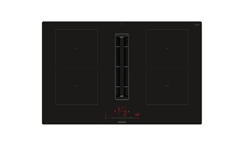 Siemens ED811HQ26E iQ500, Smartes Induktionskochfeld mit Dunstabzug, 80 cm breit,...