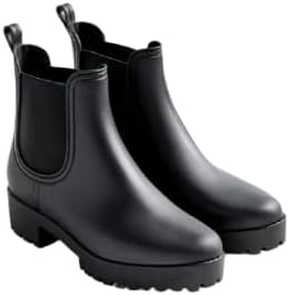cloudy chelsea rain boot