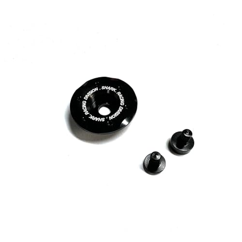 KODASKIN Helmet Visor Button Replacement Block Screw Accessories Lens Fixer Retainer Fit for SHARK RACE R PRO GP (Black)