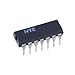 AVLIS-CO NTE74C00 IC Quad 2-Input Positive Nand Gate 4 Channel - 14-PDIP