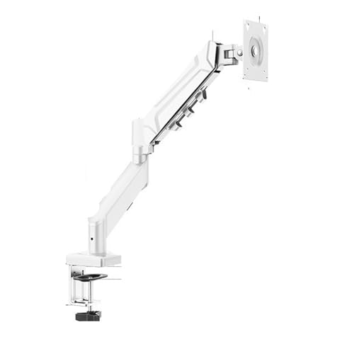 Pied de moniteur à gaz cantilever blanc pour purifier votre bureau