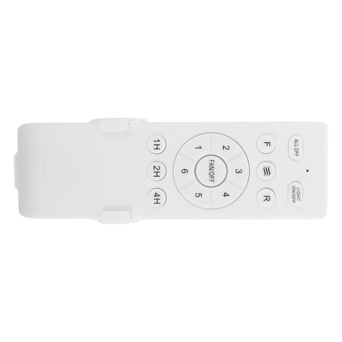 Genérico Control Remoto para Ventilador de Techo con Luz Mando Distancia Mhz Velocidades Ajustables y Temporizador Horas Kit de Reemplazo para Lámpara de Ventilador de Techo