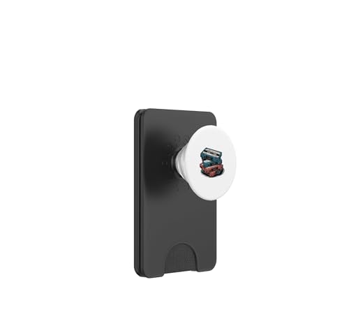 PopSockets PopWallet para MagSafe tarjetero con diseño de Cinta de Casete Retro Tapes original