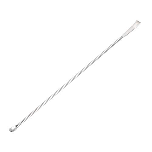 Cuillère à réactif double tête pour éviter le gaspillage de matières