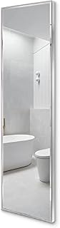 HORLIMER Full Length Wall Mirror with Sliver Frame, 122x35cm(14x48 inches) Large Body Door Mirrors for Living Room Bedroom Bathroom
