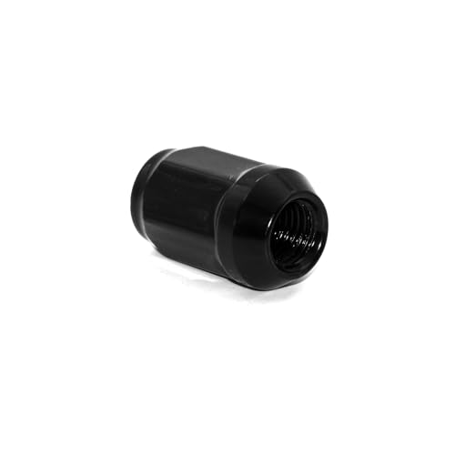 Image of 20pcs M12x1.5 Black Wheel Lug Nut, 35mm Length Cone Seat 19mm Hex, Compatible with Accord Civic CRV Element HRV Odyssey Trailblazer TSX Fusion Focus Escape Tacoma Avalon Camry