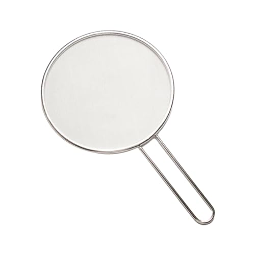 MagiDeal Écran Anti-éclaboussures, Couvercle de poêle à Mailles Fines, poignée Confortable, 19CM