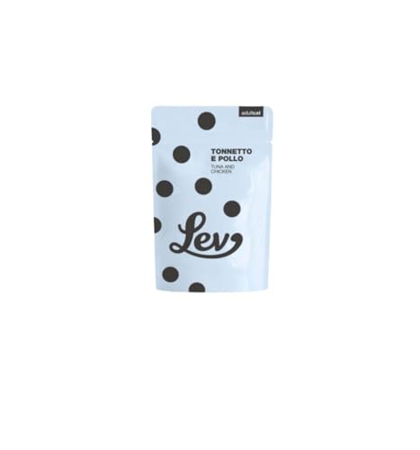 Lev Húmedo Soft Jelly Gato Adult Atún y Pollo, alimento complementario para gatos adultos de todas las tallas y razas, sabor atún y pollo | 12 sobres de 60 gramos cada una.
