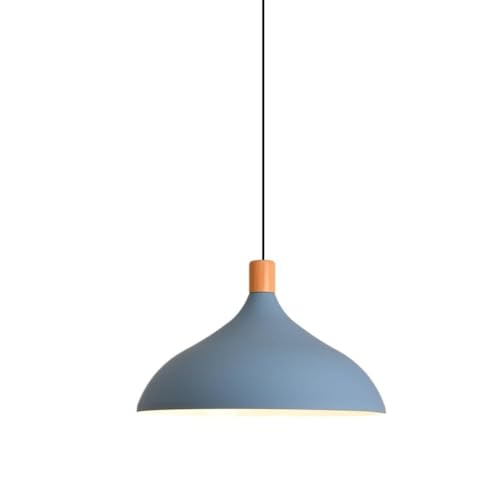 Chandelier d'art moderne salon suspension bois métal blanche pour plafond cuisine