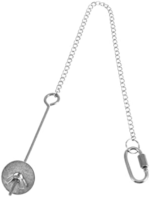 YARNOW 1pc Chicken Feeder Parrot Food Bird Cage Toys Pet Toys Underslung Feeder Parrot Food Skewer Feed Trough Chicken Fruit Fork Chicken Feeding Tool Chickenfeeder Iron Vegetarian Diet