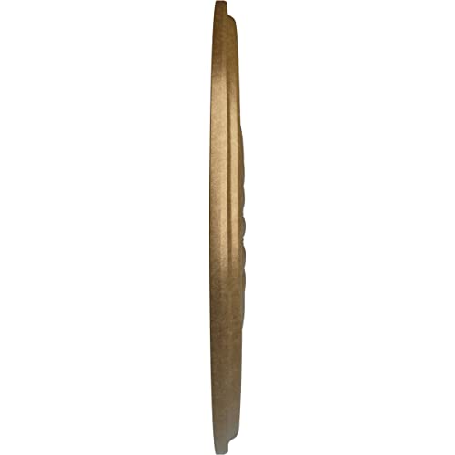 Médaillon Gorleen Ekena menuiseries relief architectural cuivre doré d'exception