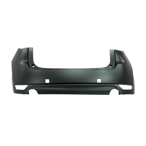 Image of Compatible with Mazda CX-5 2017-2021 Rear Bumper Cover | Primed, Without Parking Sensor Holes, Ready to Paint, OEM KBYA5022XBB, MA1100226